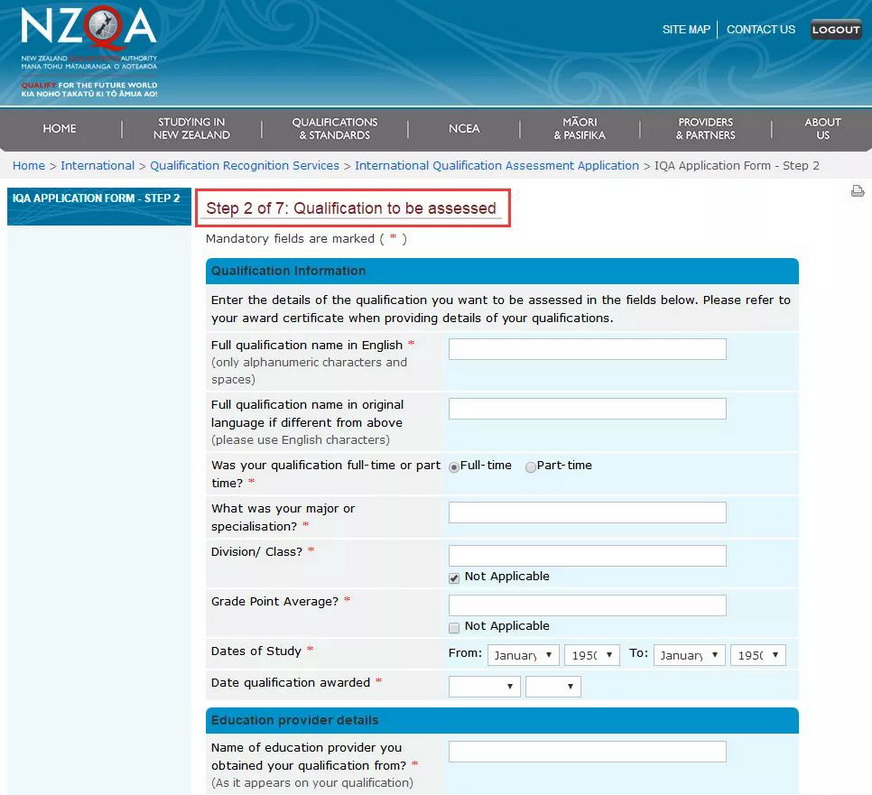 【快捷留学资讯】新西兰NZQA学历认证图解过程--2019