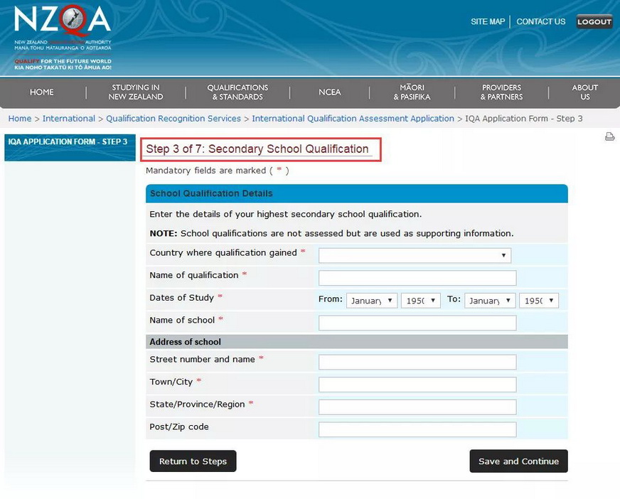 【快捷留学资讯】新西兰NZQA学历认证图解过程--2019
