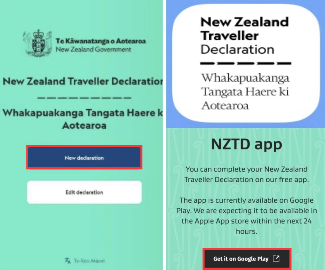 2023年7月起，入境新西兰开始陆续采用电子入境卡，官网/手机APP即可在线申报！